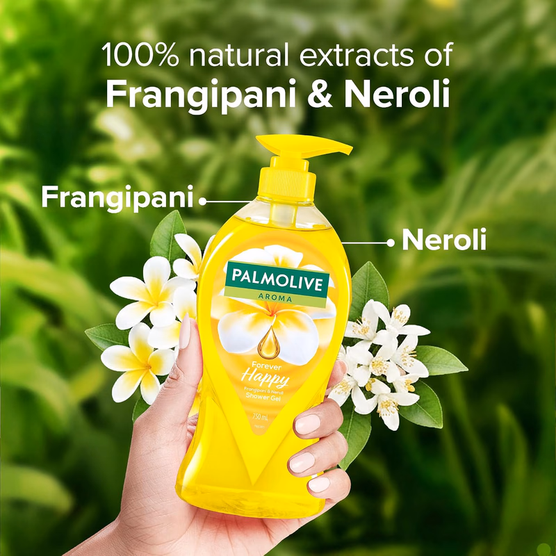 Palmolive - Aroma - Frangipani & Neroli - Forever Happy-Body Wash