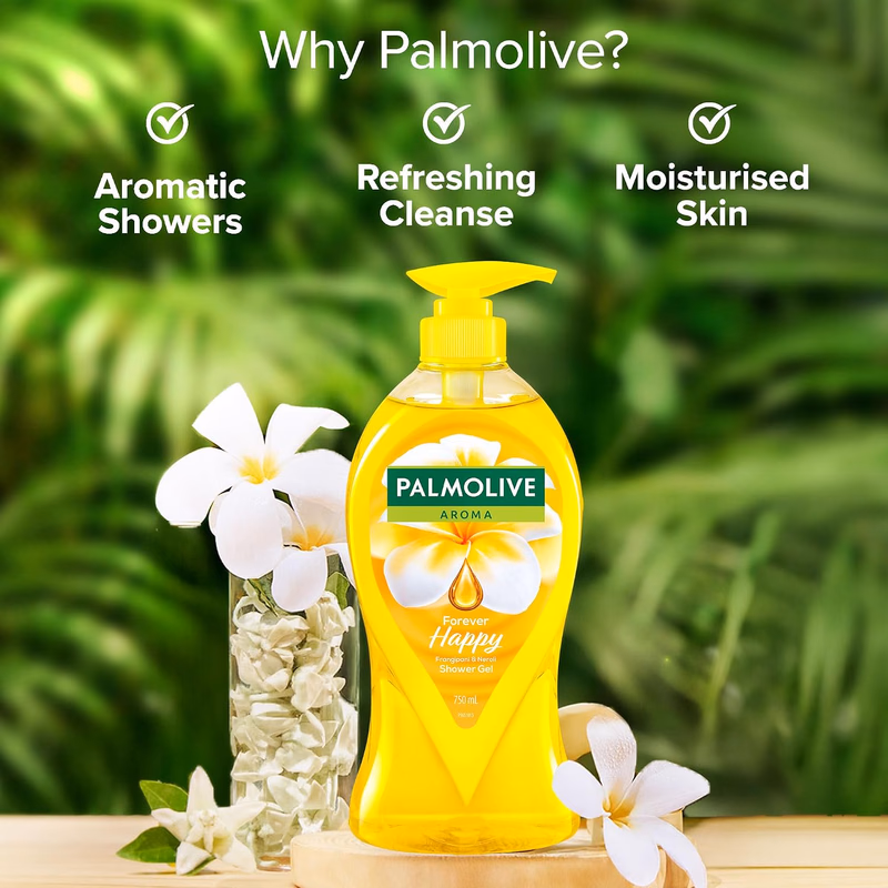 Palmolive - Aroma - Frangipani & Neroli - Forever Happy-Body Wash