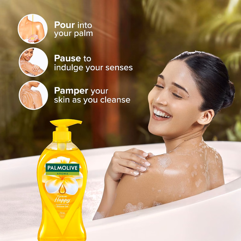 Palmolive - Aroma - Frangipani & Neroli - Forever Happy-Body Wash