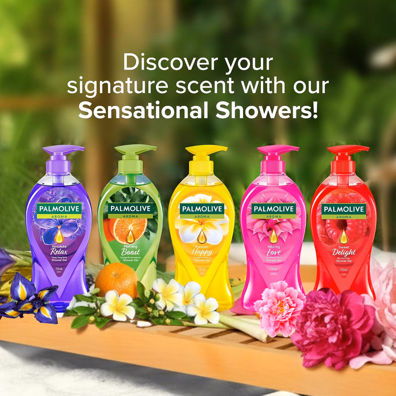 Palmolive - Aroma - Frangipani & Neroli - Forever Happy-Body Wash