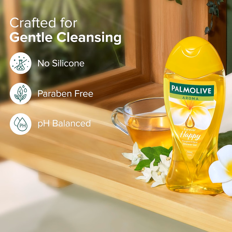 Palmolive - Aroma - Frangipani & Neroli - Forever Happy-Body Wash