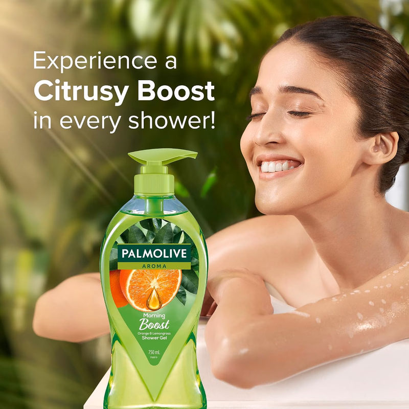 Palmolive - Orange & Lemongrass - Aroma - Morning Boost - Shower Gel