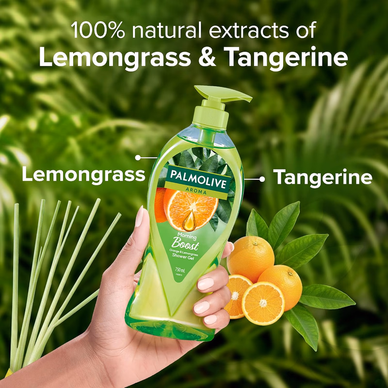 Palmolive - Orange & Lemongrass - Aroma - Morning Boost - Shower Gel