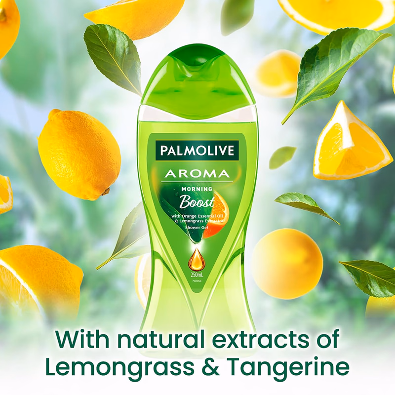 Palmolive - Orange & Lemongrass - Aroma - Morning Boost - Shower Gel