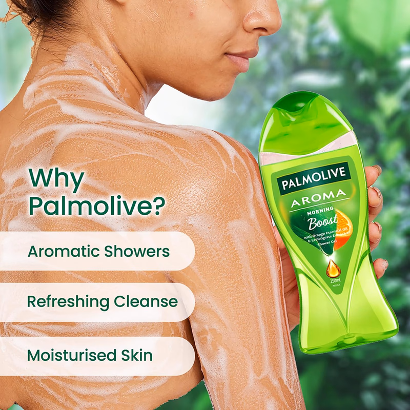 Palmolive - Orange & Lemongrass - Aroma - Morning Boost - Shower Gel