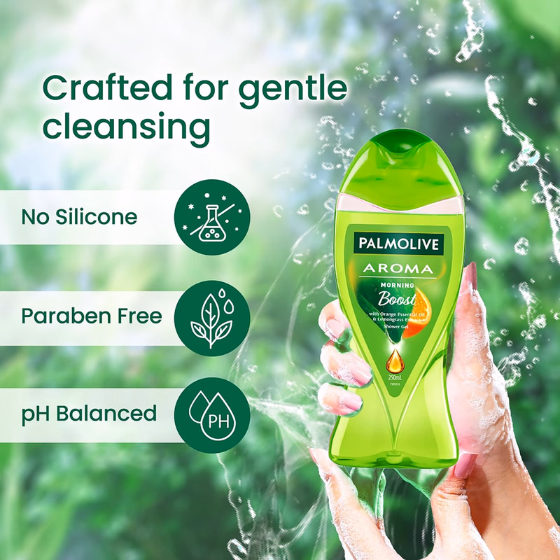 Palmolive - Orange & Lemongrass - Aroma - Morning Boost - Shower Gel