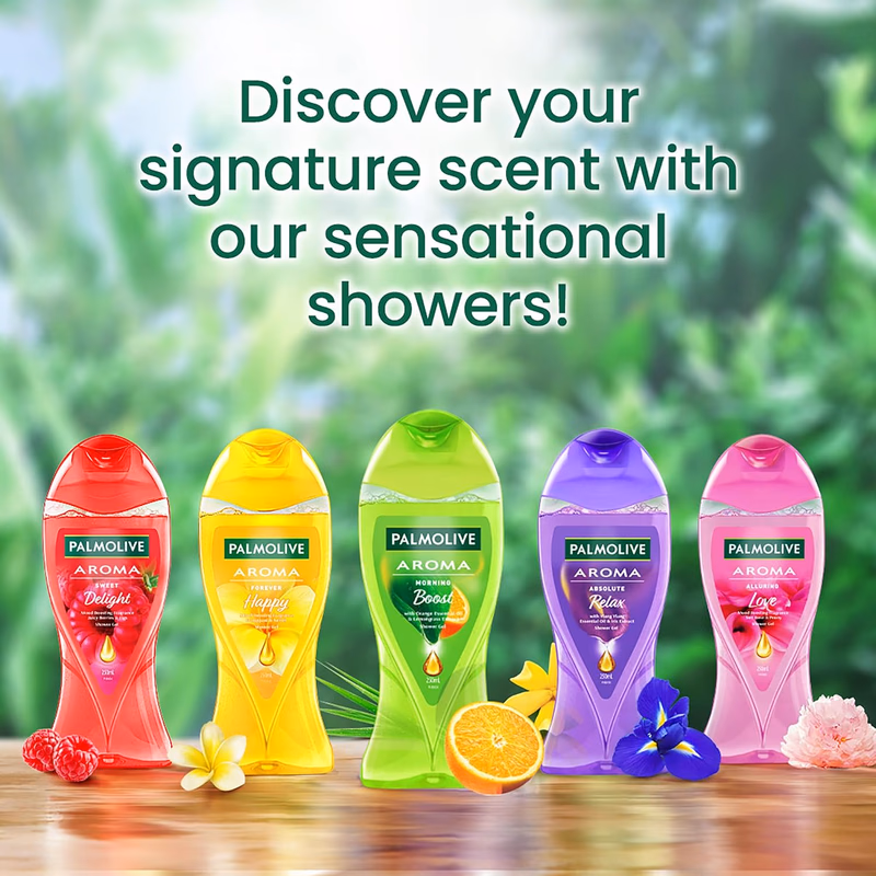 Palmolive - Orange & Lemongrass - Aroma - Morning Boost - Shower Gel