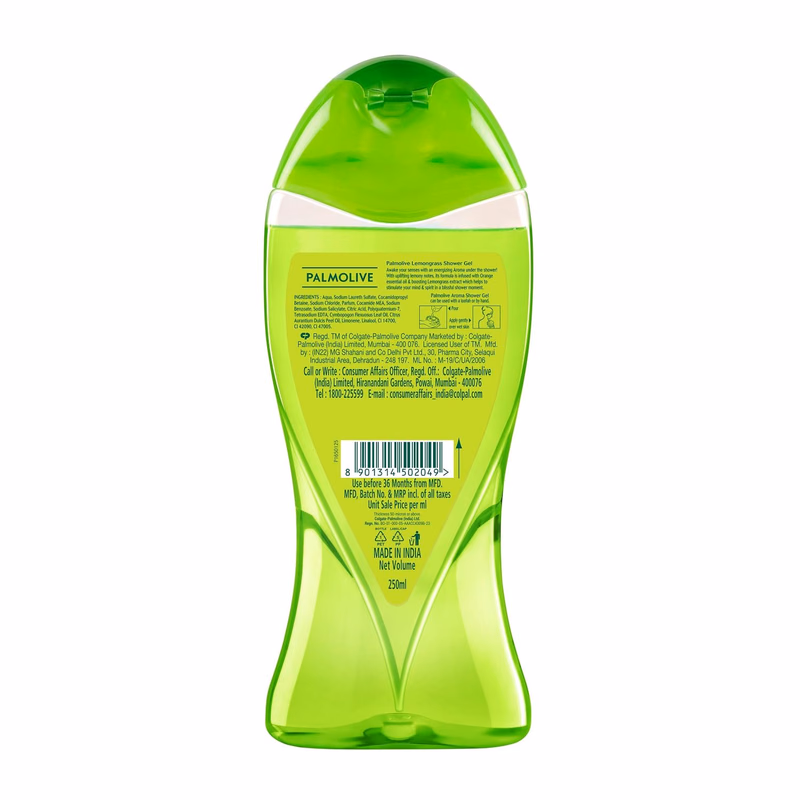 Palmolive - Orange & Lemongrass - Aroma - Morning Boost - Shower Gel