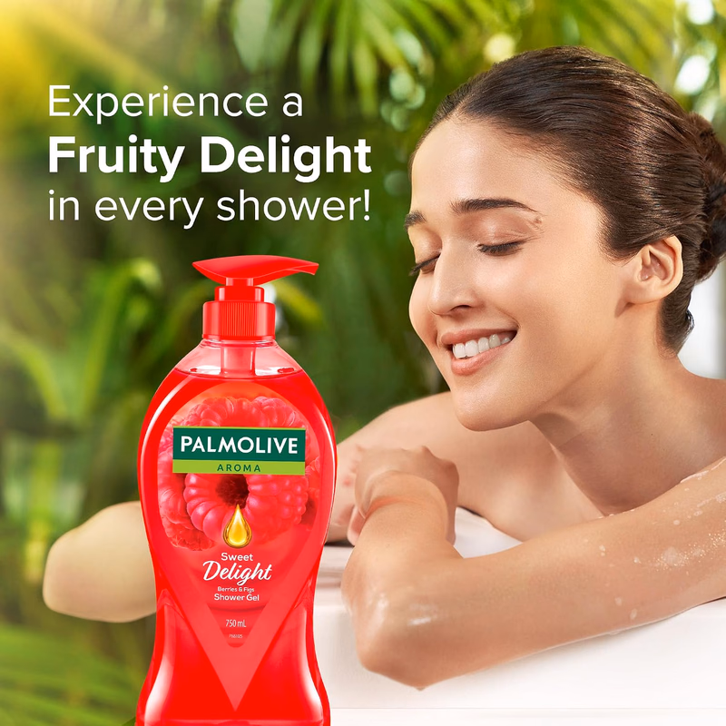 Palmolive - Berries & Figs - Aroma - Sweet Delight - Body Wash