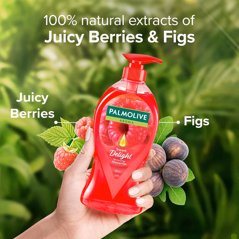 Palmolive - Berries & Figs - Aroma - Sweet Delight - Body Wash