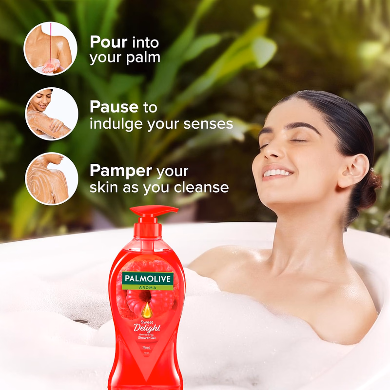Palmolive - Berries & Figs - Aroma - Sweet Delight - Body Wash