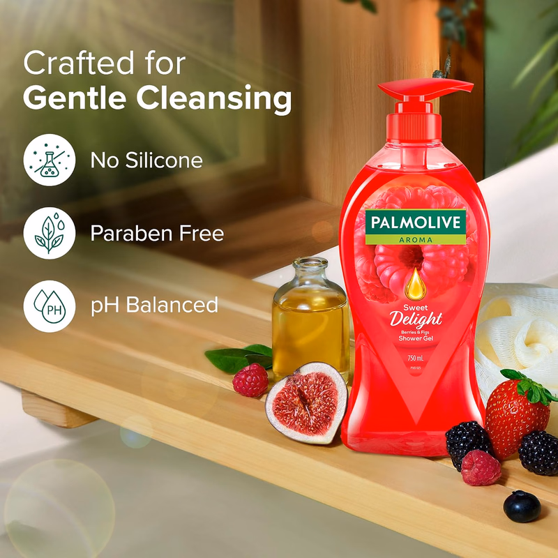 Palmolive - Berries & Figs - Aroma - Sweet Delight - Body Wash