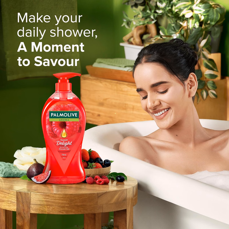Palmolive - Berries & Figs - Aroma - Sweet Delight - Body Wash