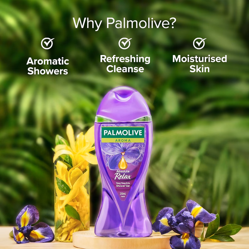 Palmolive - Aroma - Ylang Ylang Essential Oil & Iris - Absolute Relax-Body Wash