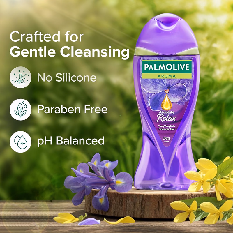 Palmolive - Aroma - Ylang Ylang Essential Oil & Iris - Absolute Relax-Body Wash