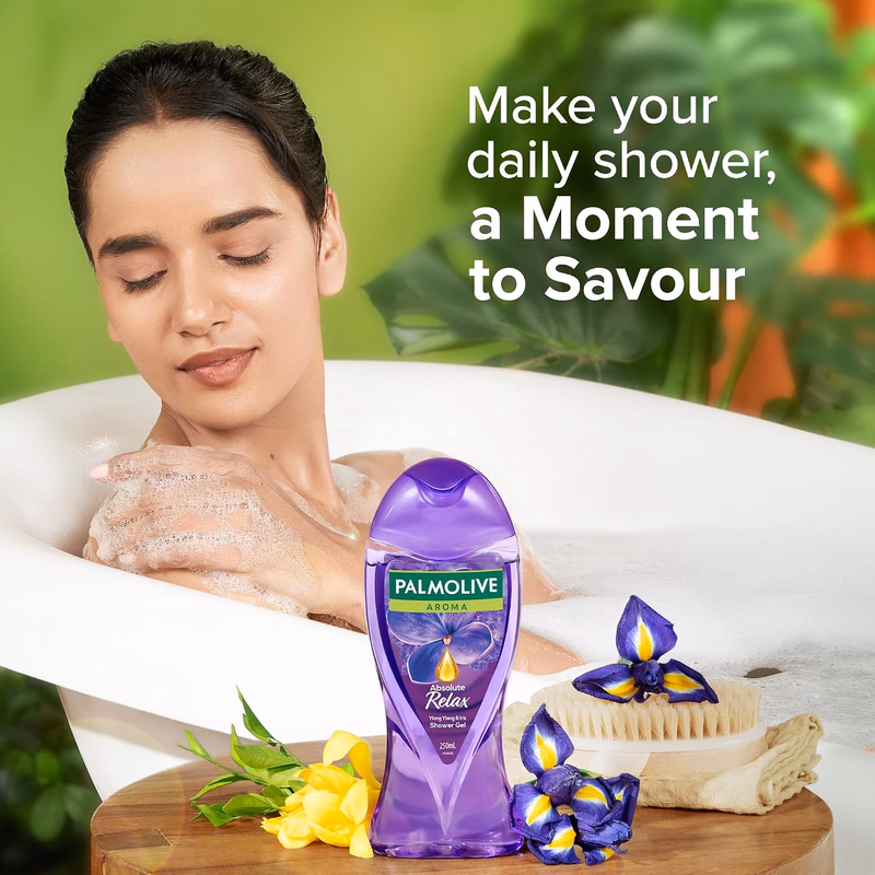 Palmolive - Aroma - Ylang Ylang Essential Oil & Iris - Absolute Relax-Body Wash