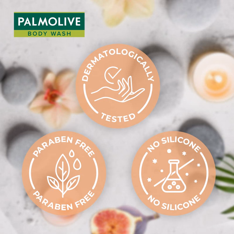 Palmolive - Fig & White Orchid - Luminous Oil - Rejuvenating-Shower Gel