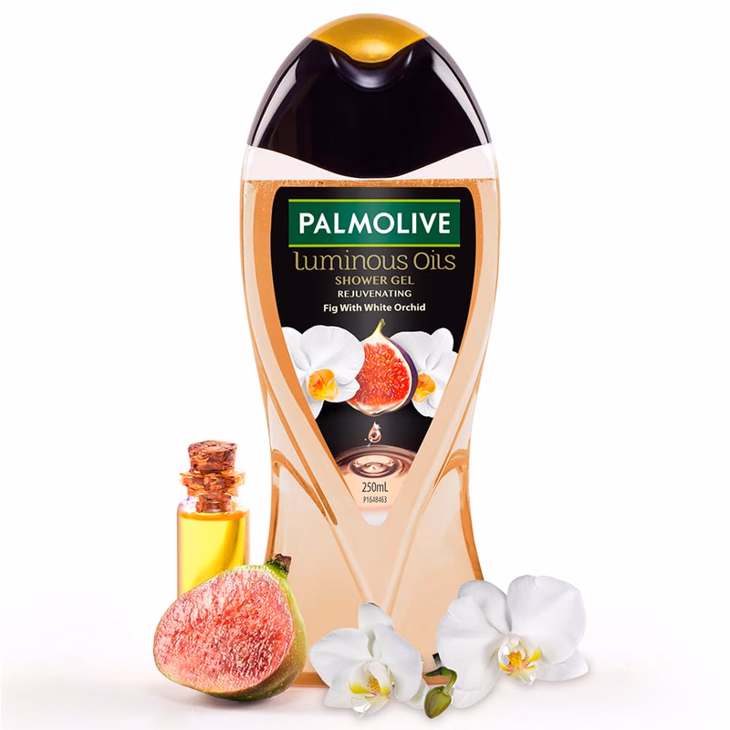 Palmolive - Fig & White Orchid - Luminous Oil - Rejuvenating-Shower Gel