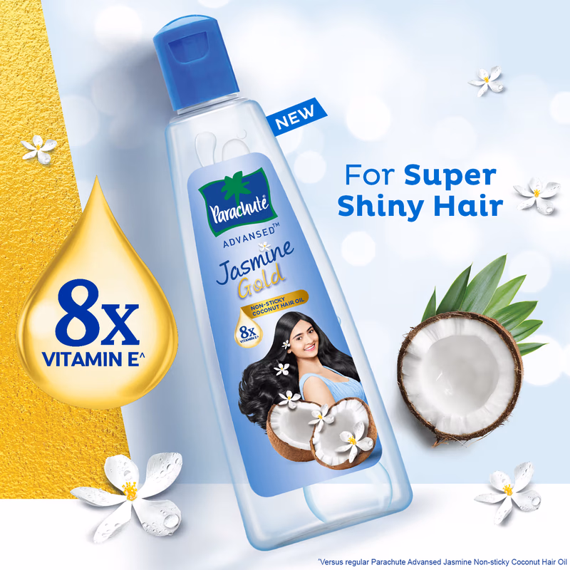 Parachute - Jasmine Gold - Advansed - Coconut Hair Oil