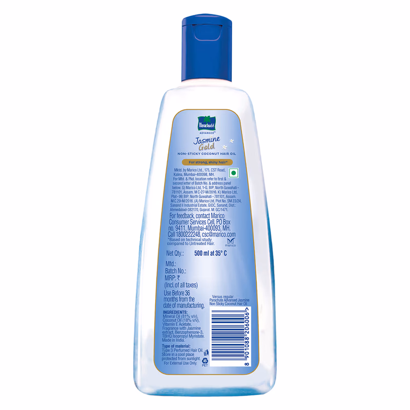 Parachute - Jasmine Gold - Advansed - Coconut Hair Oil