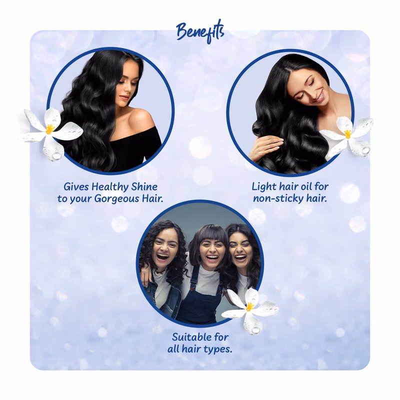 Parachute - Jasmine with Vie E - Advansed - Coconut Hair Oil