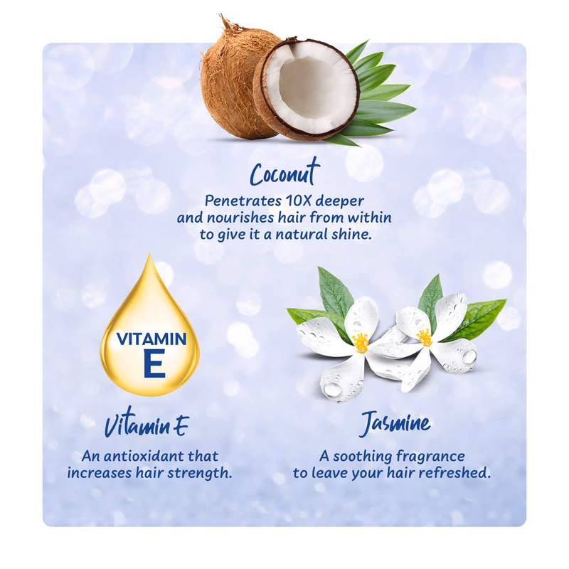 Parachute - Jasmine with Vie E - Advansed - Coconut Hair Oil