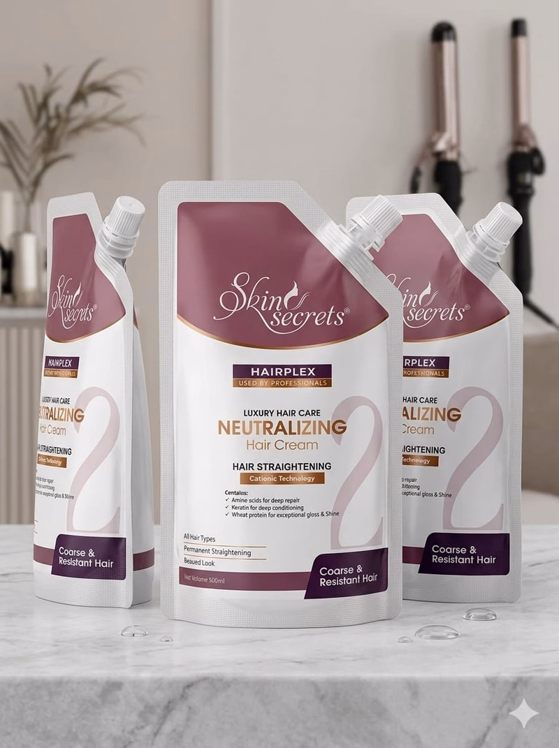 Skin Secrets - Neutralizing - Hair Straightening - Hairplex - Hair Cream