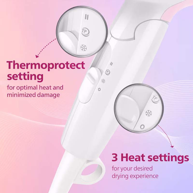 Philips - Hair Dryer - 1200W Foldable