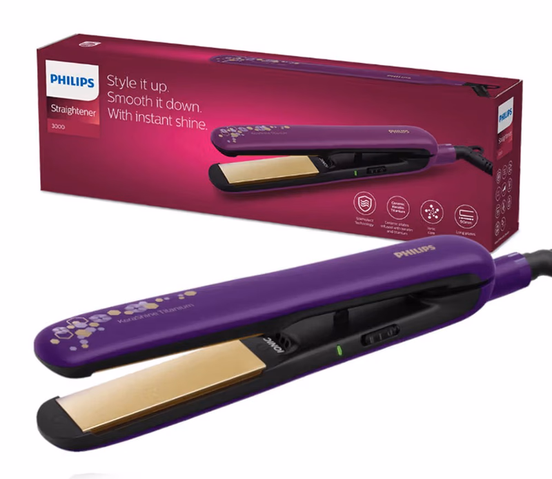 Philips - Hair Straightener - Purple