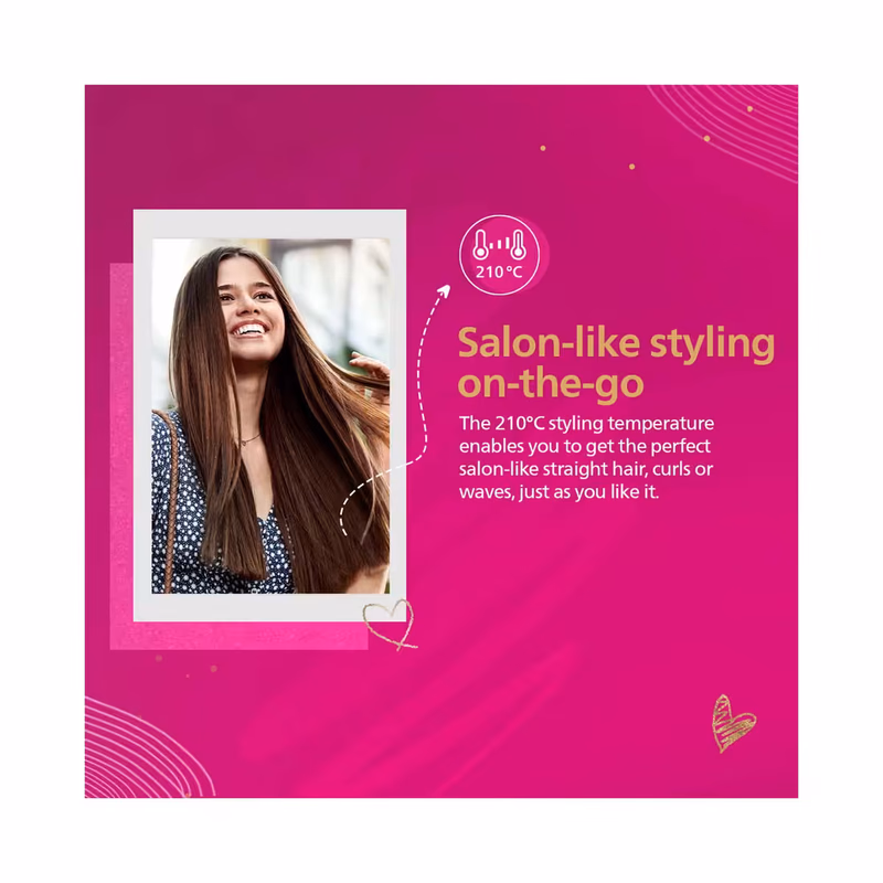 Philips - Hair Straightener-with-Heat-Matt