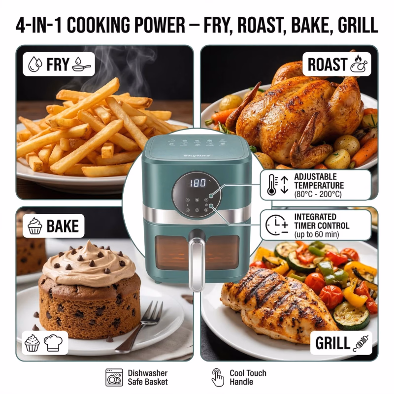 Skyline - Air Fryer - 1500W