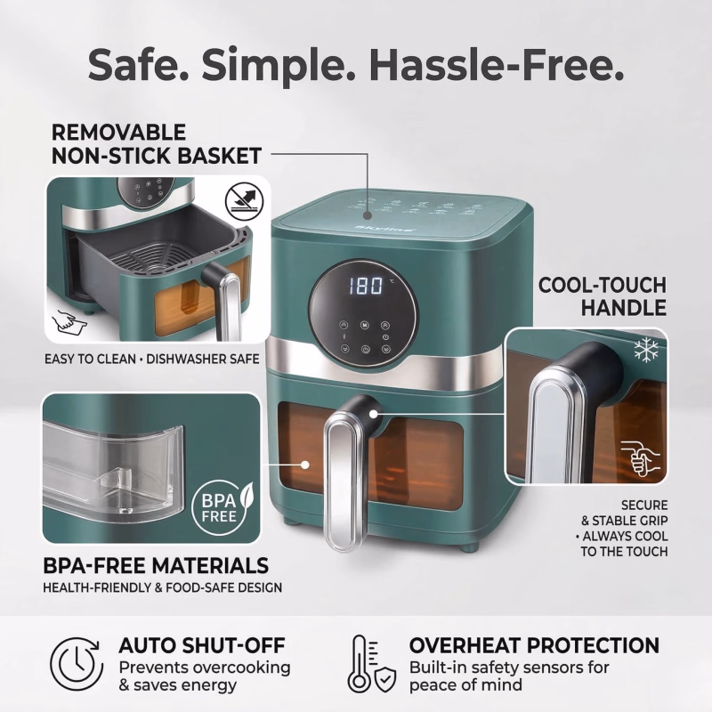 Skyline - Air Fryer - 1500W