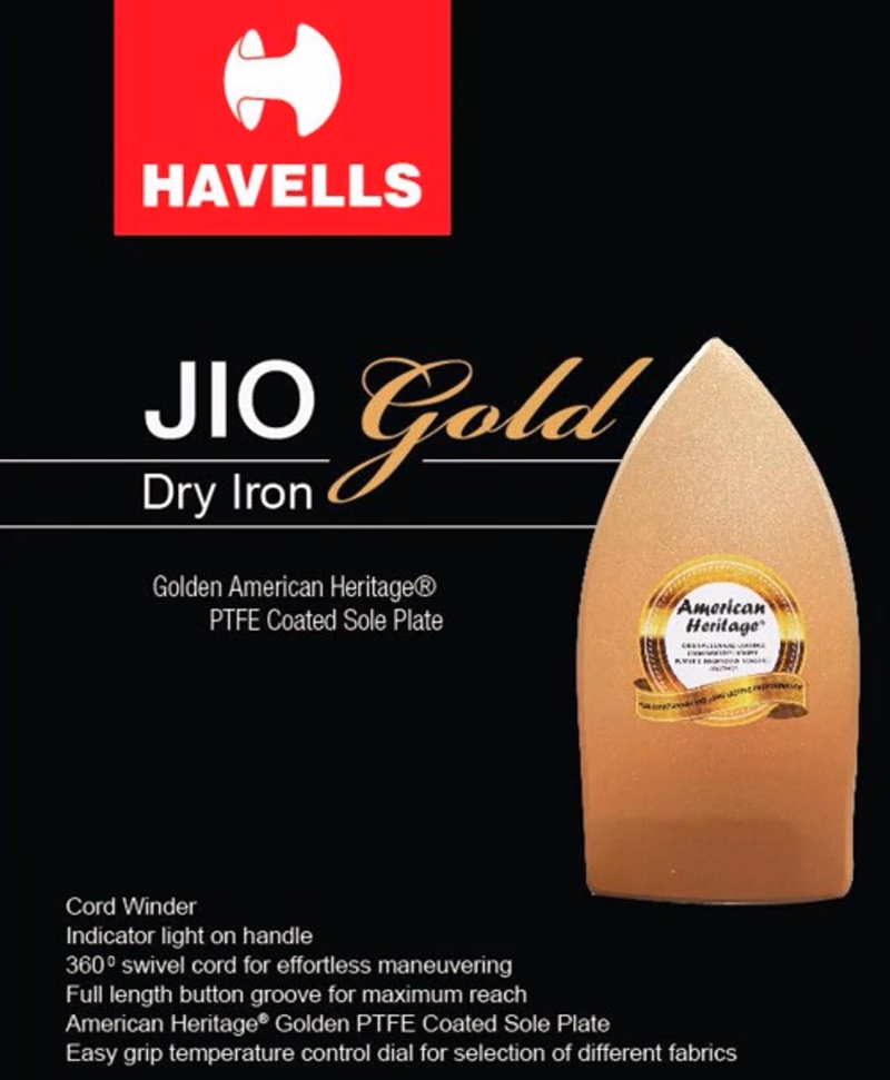 Havells - Jio Gold - Dry Iron