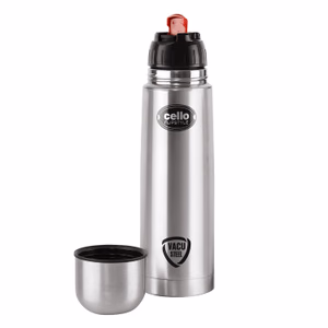 Cello - Flipstyle - Stainless Steel - Hot and Cold - Water Bottle