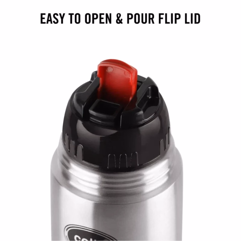 Cello - Flipstyle - Stainless Steel - Hot and Cold - Water Bottle