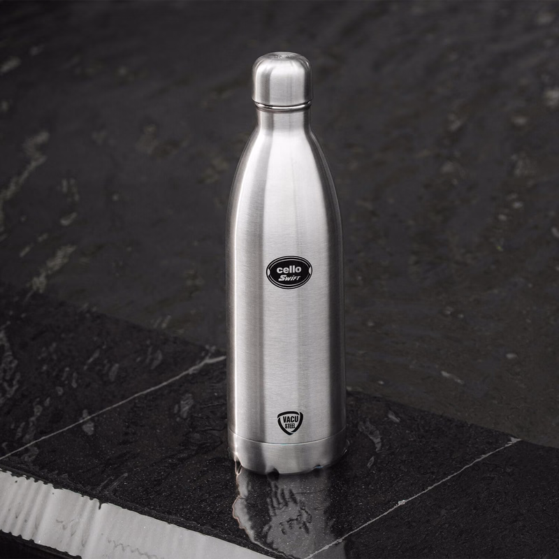 Cello - Swift - Stainless Steel Hot and Cold - Water Bottle