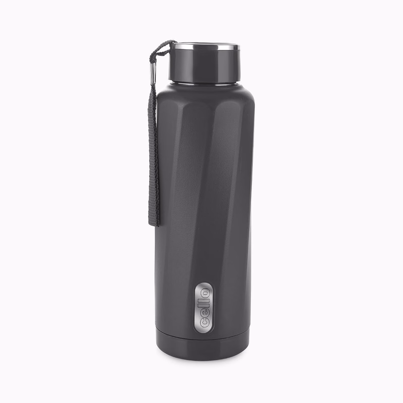 Cello - Puro Steel-X Turbo 600 - Inner Steel Insulated - Water Bottle