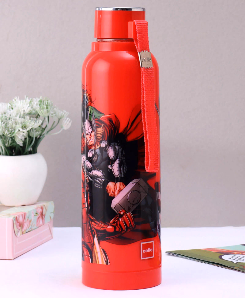 Cello - Puro Steel-X Benz Icon - Insulated - Water Bottle for Kids