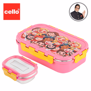 Cello - Fun Food Big - 100% Food Grade - Leak Proof and Break