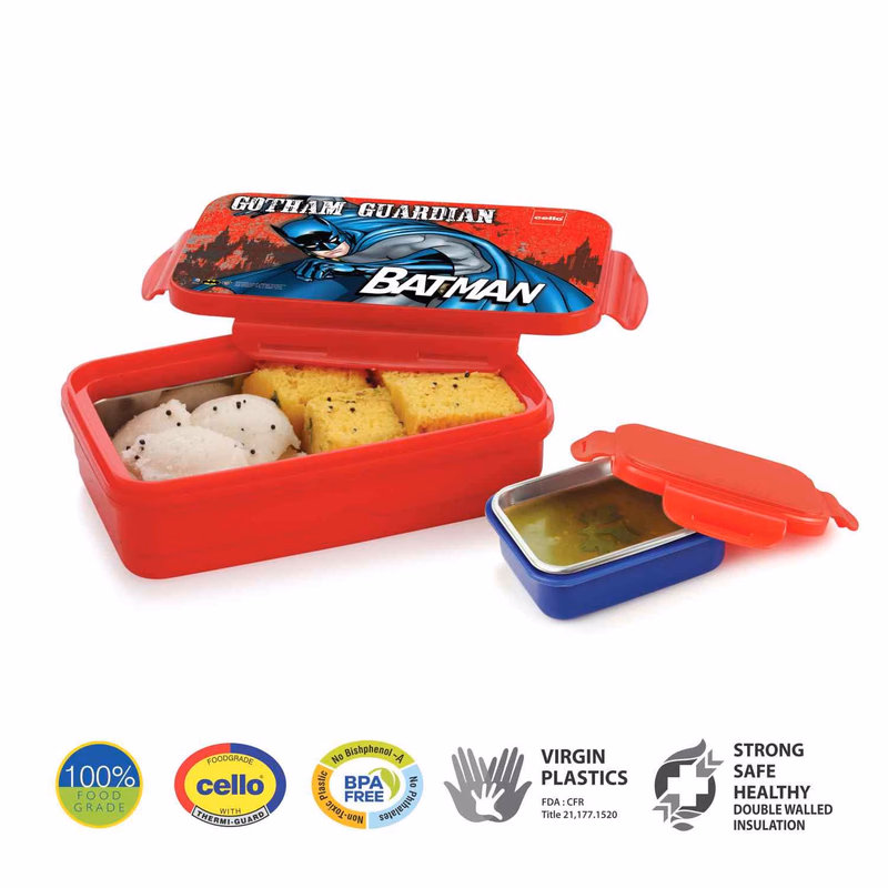 Cello - HI-Lunch Deluxe - Batman - Insulated-Lunch Box