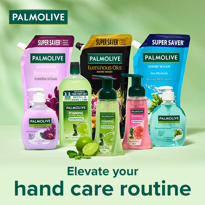 Palmolive - Lime & Mint - Hydrating - Foaming - Liquid Hand Wash