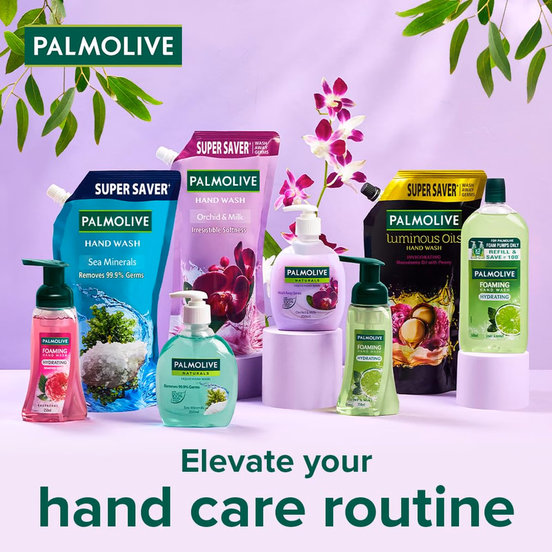Palmolive - Orchid & Milk - Naturals Black - Liquid Hand Wash