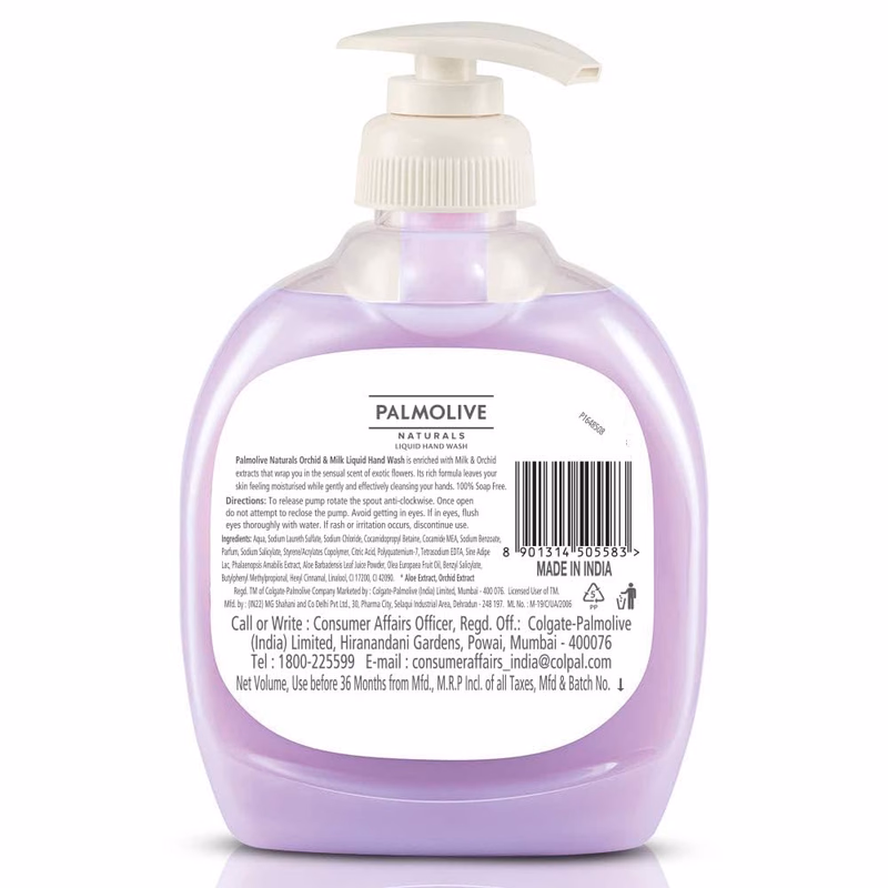 Palmolive - Orchid & Milk - Naturals Black - Liquid Hand Wash