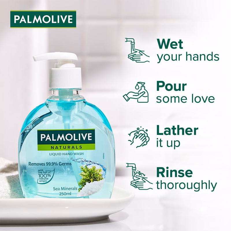 Palmolive - Sea Minerals - Naturals - Liquid Hand Wash