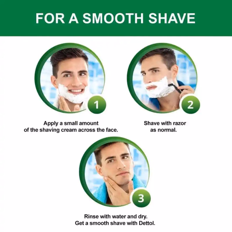 Dettol - Fresh - Lather - Shaving Cream