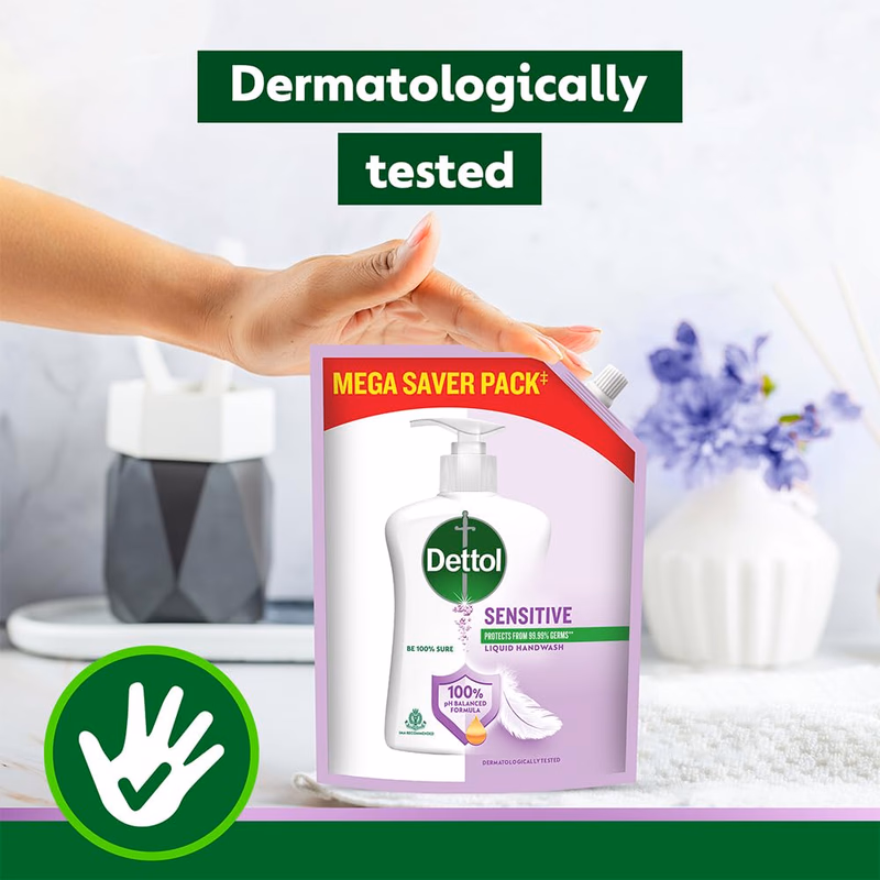 Dettol - Sensitive - Liquid Hand wash Refill