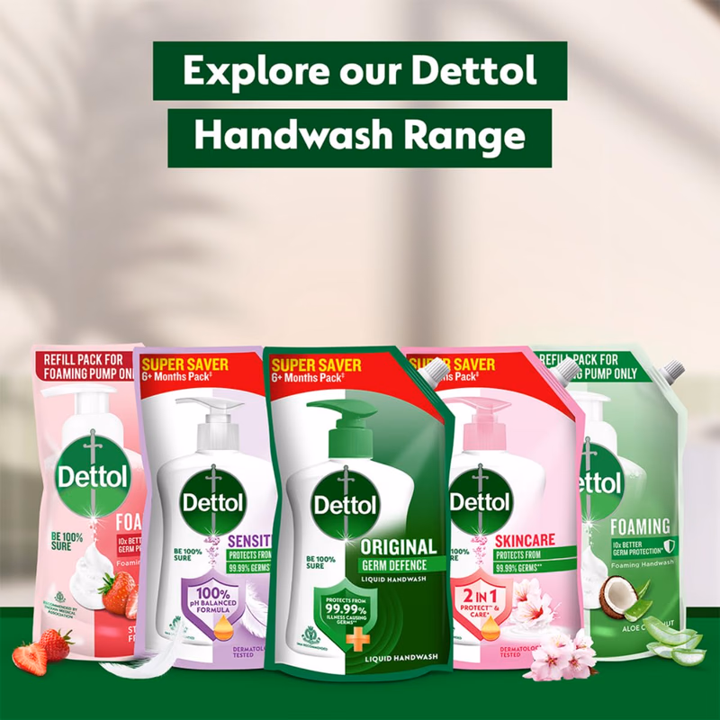 Dettol - Original - Liquid Handwash Refill - Hand Wash