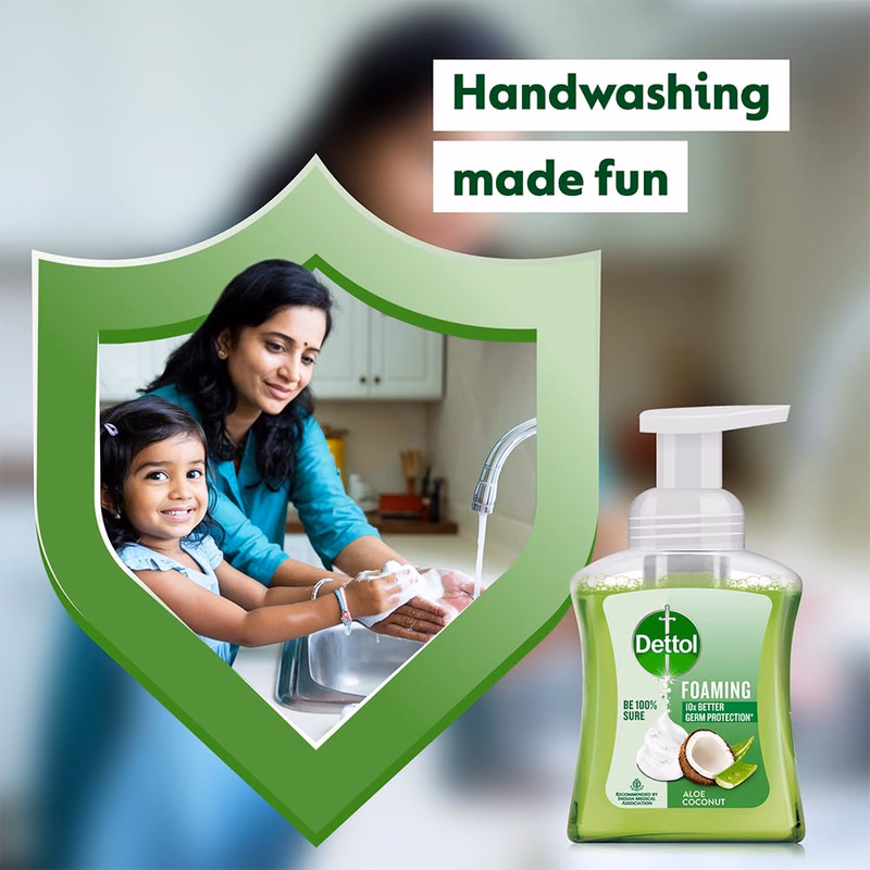 Dettol - Aloe Coconut - Foaming Handwash Pump