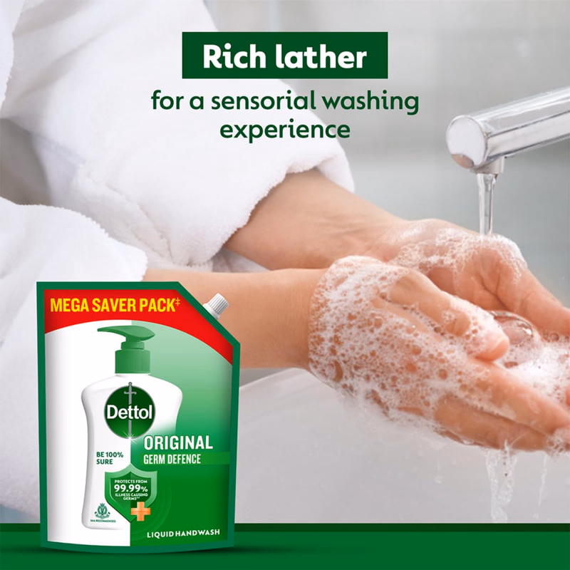 Dettol - Original - Liquid Handwash Refill - Hand Wash