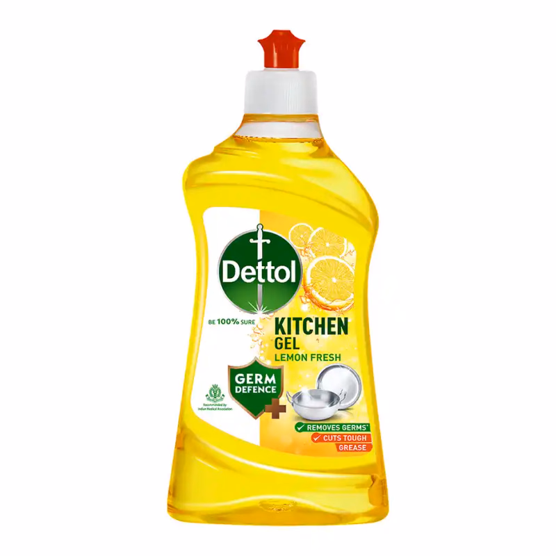 Dettol - Lemon Fresh - Dishwash liquid and Kitchen Gel
